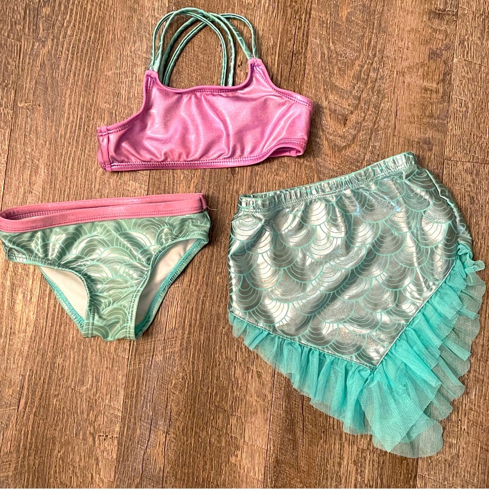 3-piece Mermaid Swimsuit
